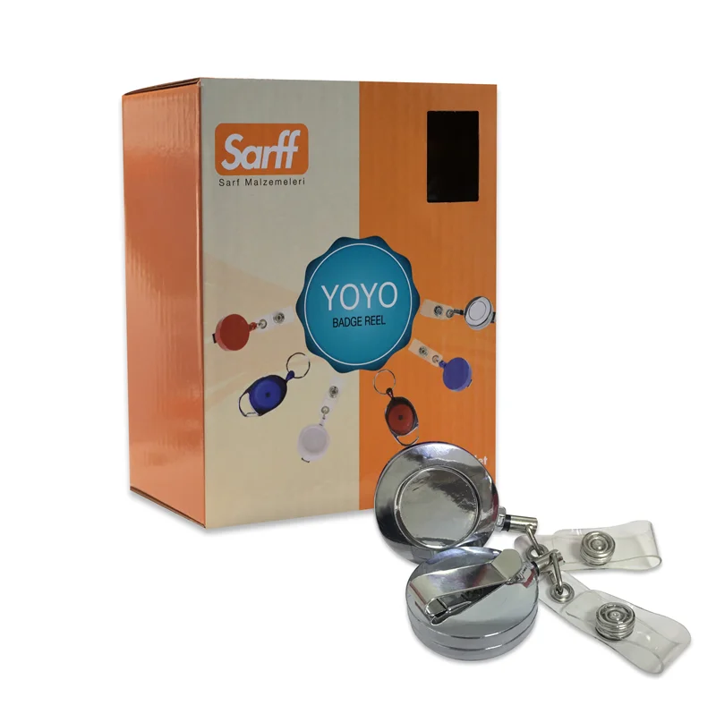 SARFF YUVARLAK KANCALI METAL YOYO - 25ADET