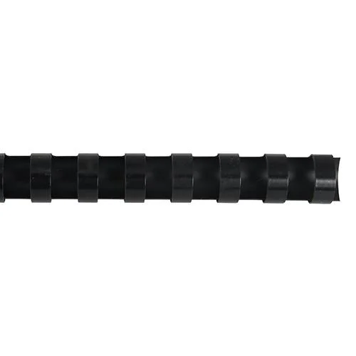 SARFF 14MM SİYAH PLASTİK SPİRAL KUTU - 100ADET