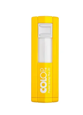 COLOP CEP20 KAŞE SARI KASA SİYAH KEÇE - 14X38MM