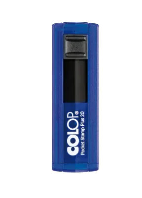 COLOP CEP20 KAŞE MAVİ KASA MAVİ KEÇE - 14X38MM
