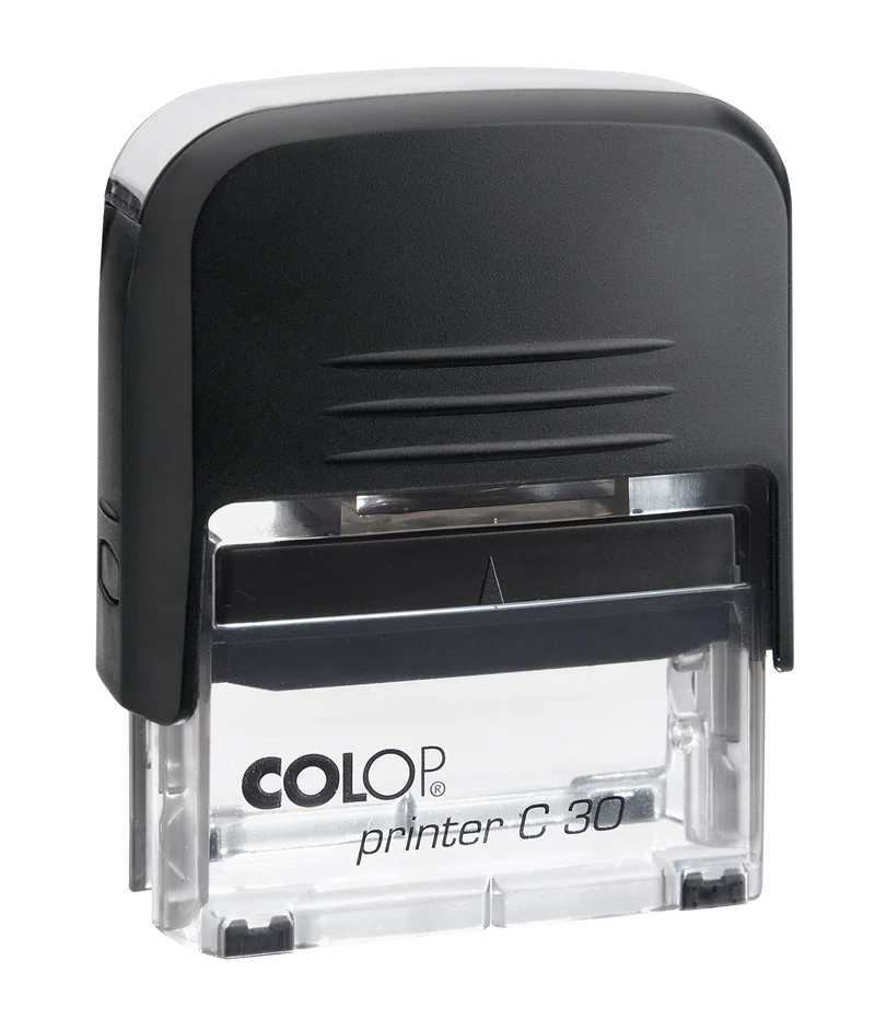 COLOP PRINTER C30 SİYAH KASA SİYAH KEÇE - 18X47MM