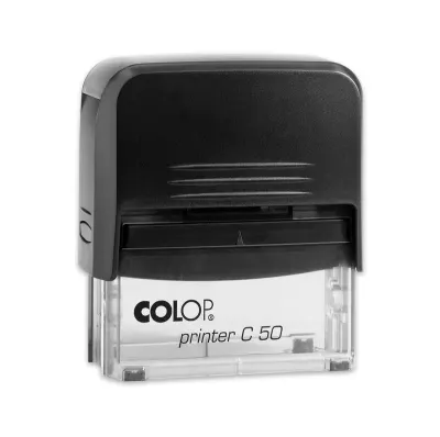 COLOP PRINTER C50 SİYAH KASA SİYAH KEÇE - 30X69MM