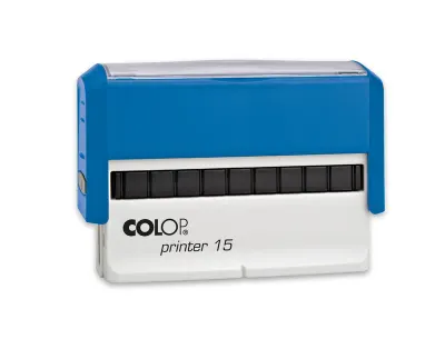 COLOP PRINTER 15 MAVİ KASA MAVİ KEÇE - 10X69MM
