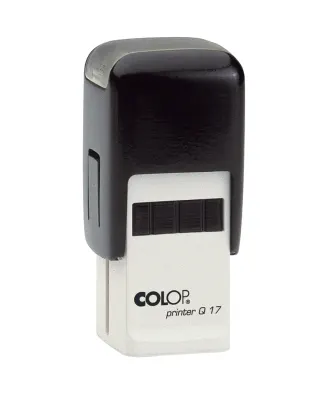 COLOP Q17 KARE SİYAH KASA SİYAH KEÇE - 17X17MM