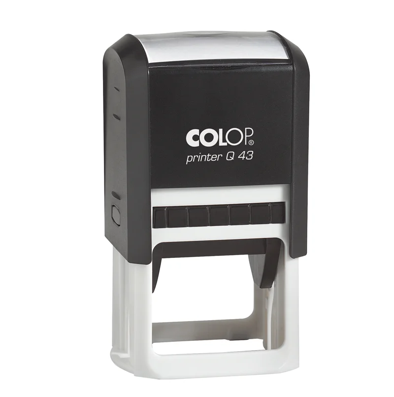 COLOP Q43 KARE SİYAH KASA SİYAH KEÇE - 43X43MM