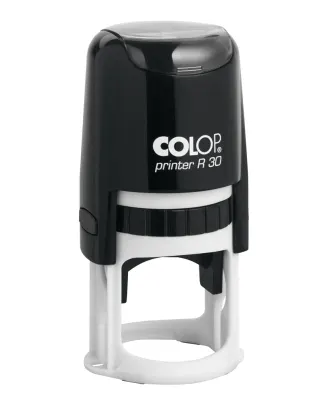 COLOP R30 YUVARLAK SİYAH KASA KURU KEÇE - 30MM
