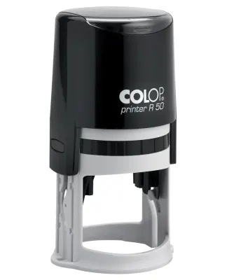 COLOP R50 YUVARLAK SİYAH KASA KURU KEÇELİ - 50MM
