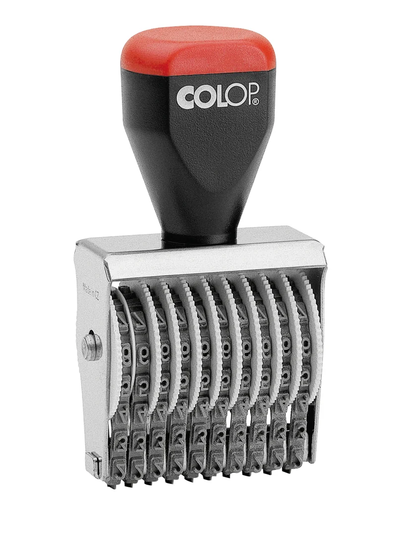 COLOP 03010 BANDLI NUMARATÖR - 3MM/10 HANELİ