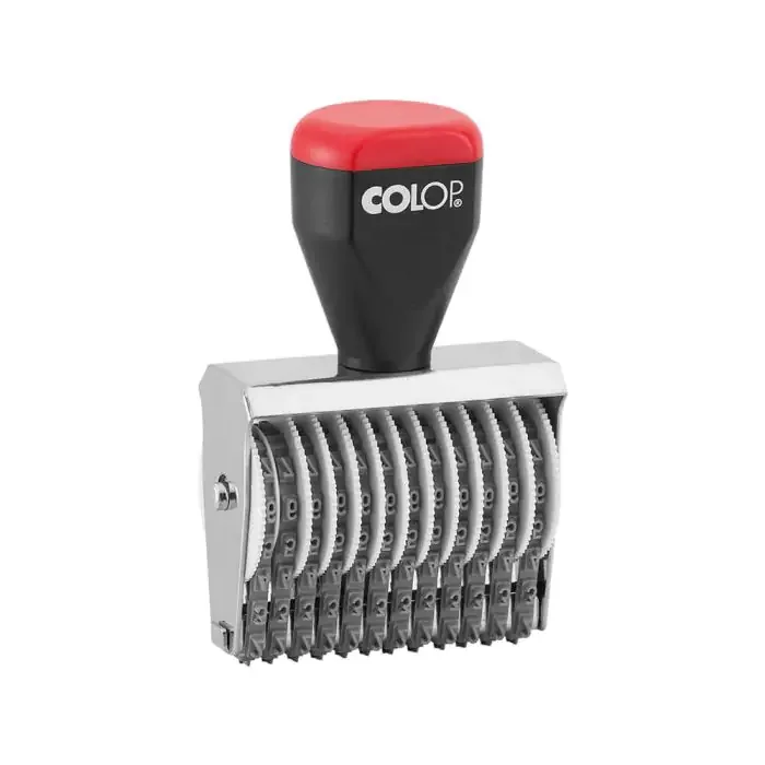COLOP 03012 BANDLI NUMARATÖR - 3MM/12 HANELİ