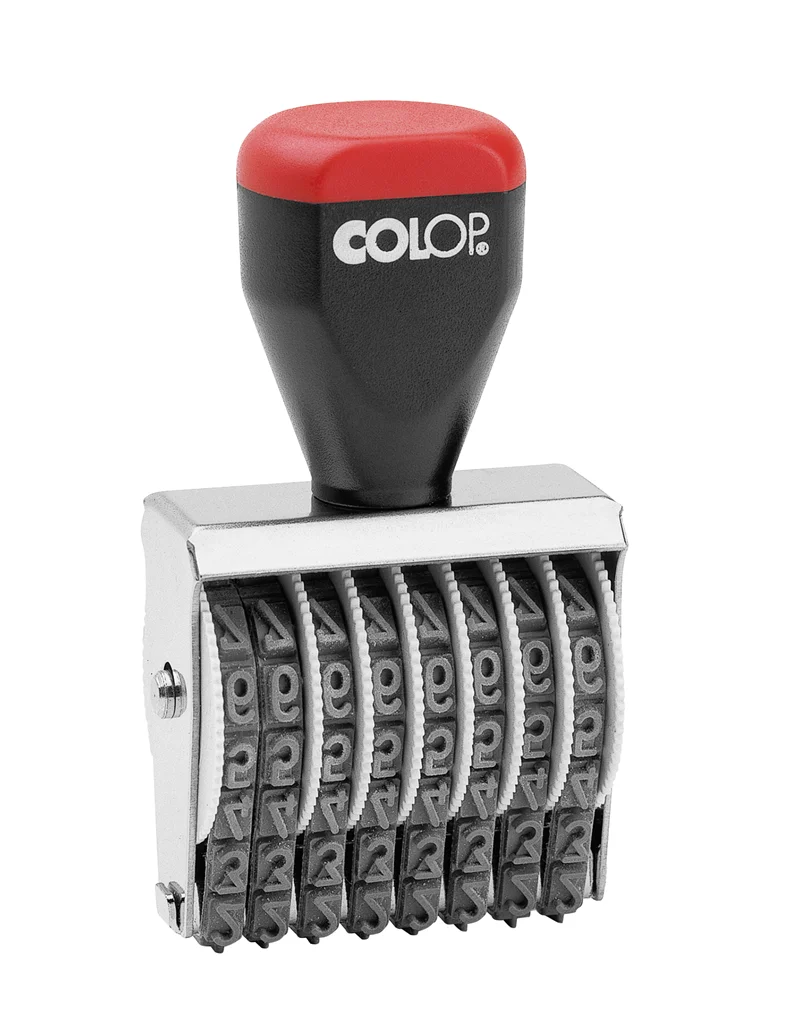 COLOP 05008 BANDLI NUMARATÖR - 5MM/8 HANELİ