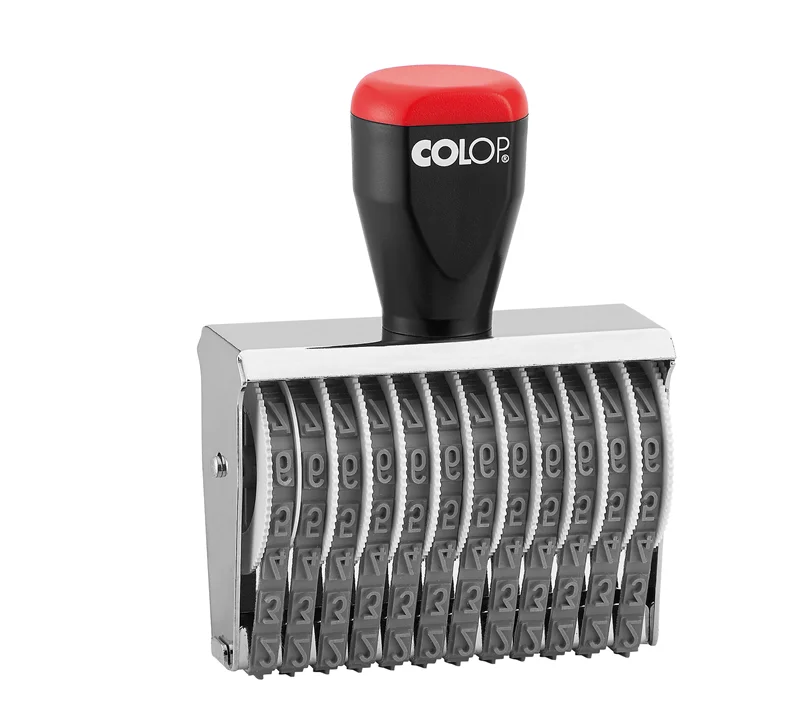 COLOP 07012 BANDLI NUMARATÖR - 7MM/12 HANELİ