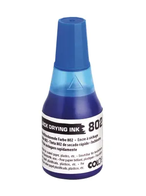 COLOP 802 25ML ÇABUK KURUYAN MÜREKKEP MAVİ