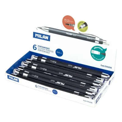 MILAN 535206 TOUCH KALIN UÇLU VERSATİL KALEM 5,2MM - 6'LI
