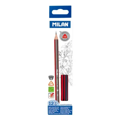 MILAN 071230312 GRAPHITE HB 133 KURŞUN KALEM - 12ADET