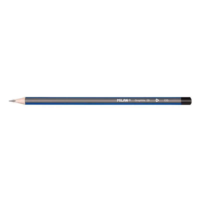 MILAN 71230412 GRAPHITE 2B KURŞUN KALEM - 12ADET