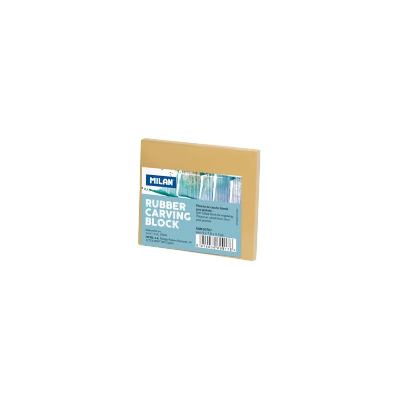 MILAN GNM90787 KAUÇUK GRAVÜR PLAKA 90X78X7MM SMALL