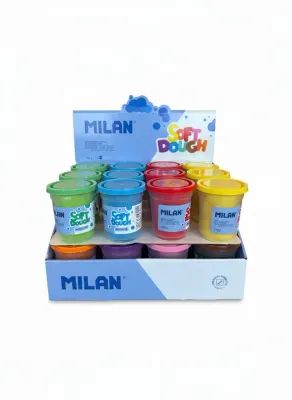 MILAN OYUN HAMURU STANDI 112GR X 10 RENK - 24’LÜ