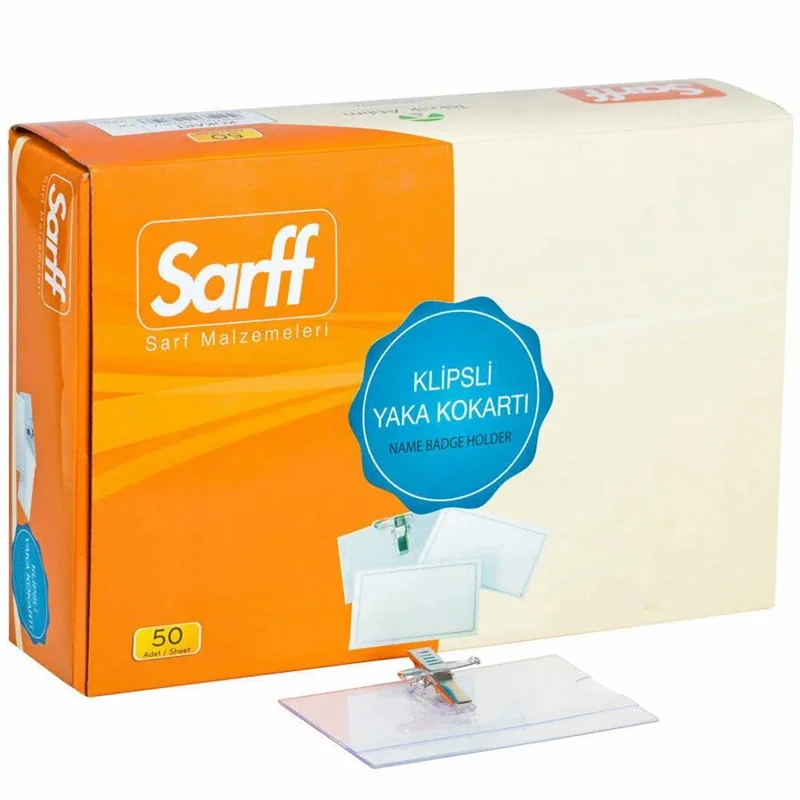 SARFF PVC KOKART İĞNELİ - 50ADET