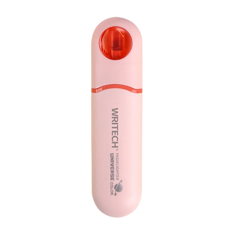 WRITECH W-8154 ASTRONOT FOSFORLU KALEM PASTEL PEMBE - 12'Lİ KUTU