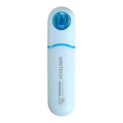 WRITECH W-8154 ASTRONOT FOSFORLU KALEM PASTEL MAVİ - 12'Lİ KUTU