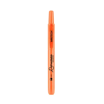 WRITECH W-805S BASMALI FOSFORLU KALEM NEON TURUNCU - 12'Lİ KUTU