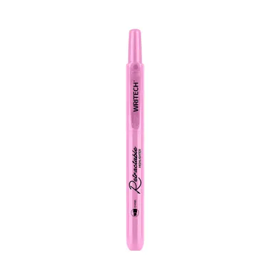 WRITECH W-805S BASMALI FOSFORLU KALEM PASTEL PEMBE - 12'Lİ KUTU