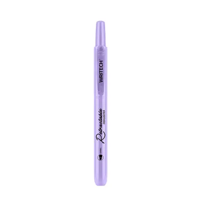 WRITECH W-805S BASMALI FOSFORLU KALEM PASTEL LİLA - 12'Lİ KUTU