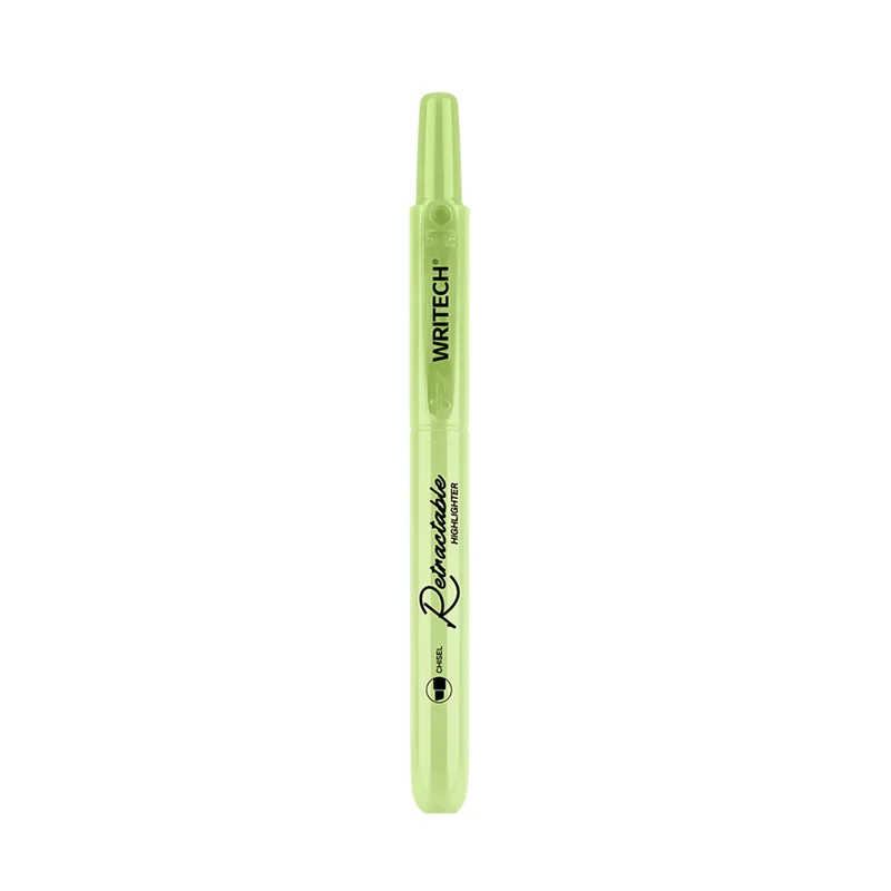 WRITECH W-805S BASMALI FOSFORLU KALEM PASTEL AÇIK YEŞİL - 12'Lİ KUTU