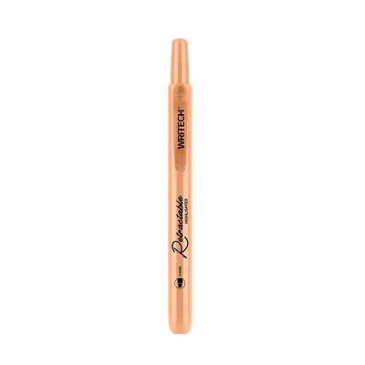 WRITECH W-805S BASMALI FOSFORLU KALEM PASTEL KOYU TURUNCU - 12'Lİ KUTU