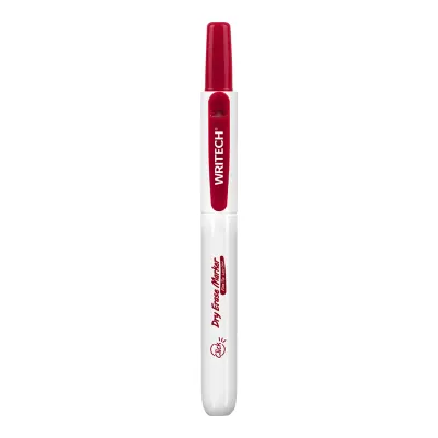 WRITECH W-709 BASMALI TAHTA KALEM KIRMIZI - 12'Lİ KUTU