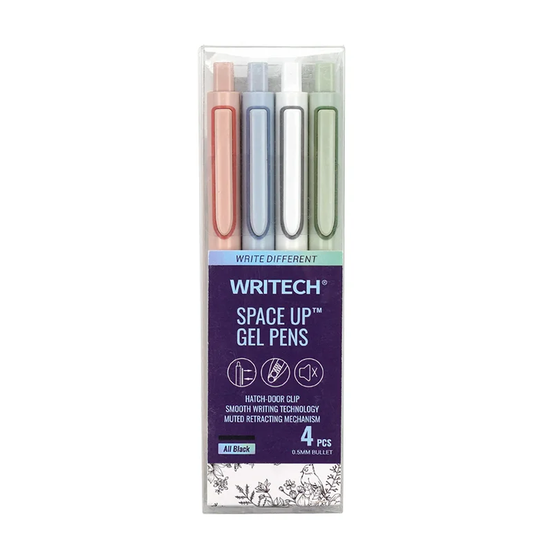 WRITECH W-0154 UP 0,5MM MAVİ JEL KALEM - 4'LÜ
