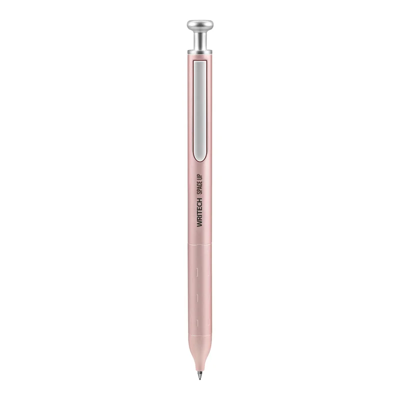 WRITECH W-5156 SPACE UP METAL 0,7MM PEMBE GÖVDE VERSATİL KALEM - 6'LI KUTU