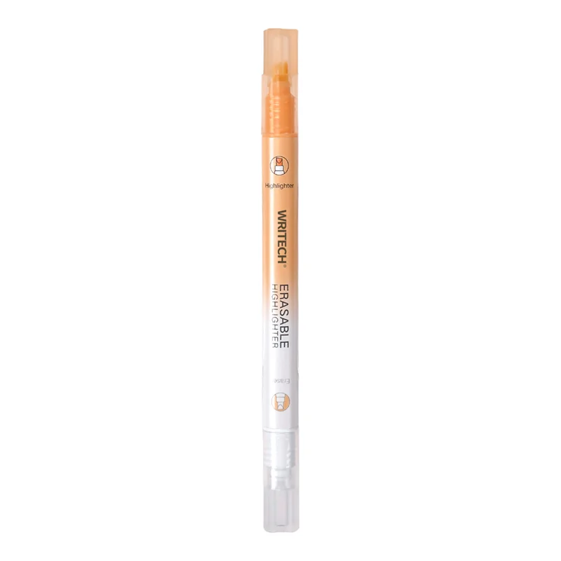 WRITECH W-822 SİLİNEBİLİR FOSFORLU KALEM NEON TURUNCU - 12'Lİ KUTU