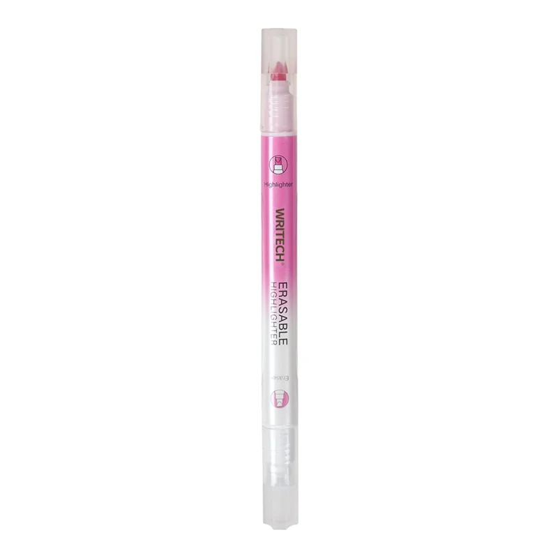 WRITECH W-822 SİLİNEBİLİR FOSFORLU KALEM NEON PEMBE - 12'Lİ KUTU