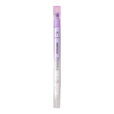 WRITECH W-822 SİLİNEBİLİR FOSFORLU KALEM NEON MOR - 12'Lİ KUTU