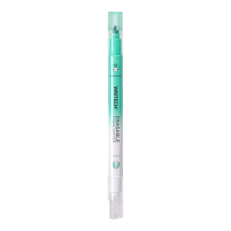 WRITECH W-822 SİLİNEBİLİR FOSFORLU KALEM NEON TURKUAZ - 12'Lİ KUTU