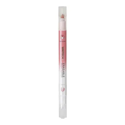 WRITECH W-822 SİLİNEBİLİR FOSFORLU KALEM PASTEL SAKURA PEMBE - 12'Lİ KUTU