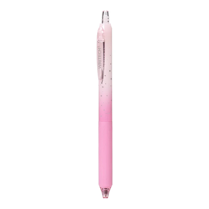 WRITECH W-0163 SOFT GRIP NEBULA JEL KALEM PEMBE - 12'Lİ KUTU