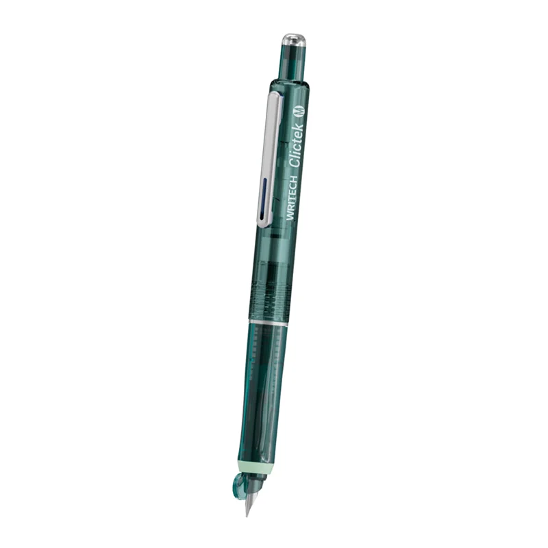 WRITECH W-784M BASMALI DOLMA KALEM YEŞİL GÖVDE (M TIP) - BLISTER