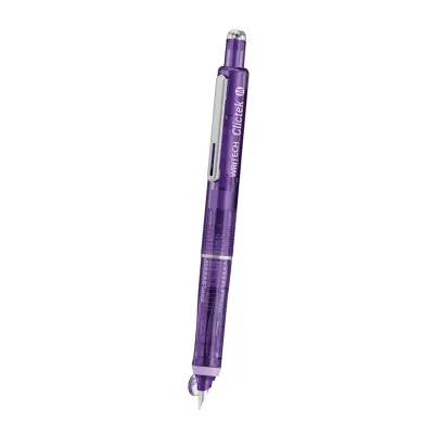WRITECH W-784M BASMALI DOLMA KALEM MOR GÖVDE (M TIP) - BLISTER