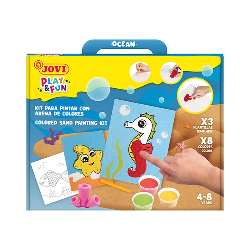 JOVI 2102 PLAY&amp;FUN OCEAN KUM BOYA KİTİ