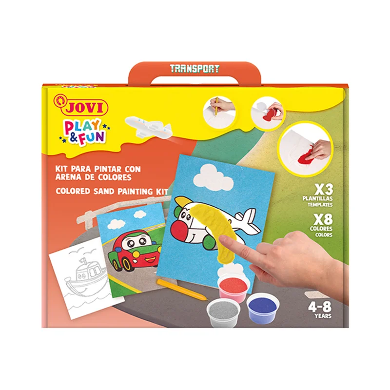 JOVI 2104 PLAY&FUN TRANSPORTS KUM BOYA KİTİ