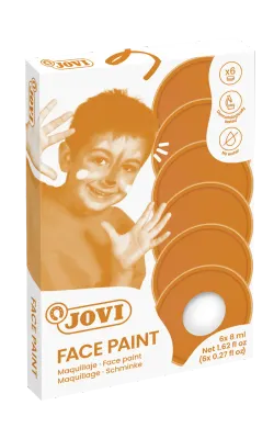 JOVI 171U KREM YÜZ BOYASI 8ML BEYAZ - 6'LI KUTU