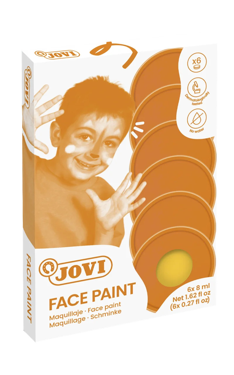 JOVI 171U KREM YÜZ BOYASI 8ML SARI - 6'LI KUTU