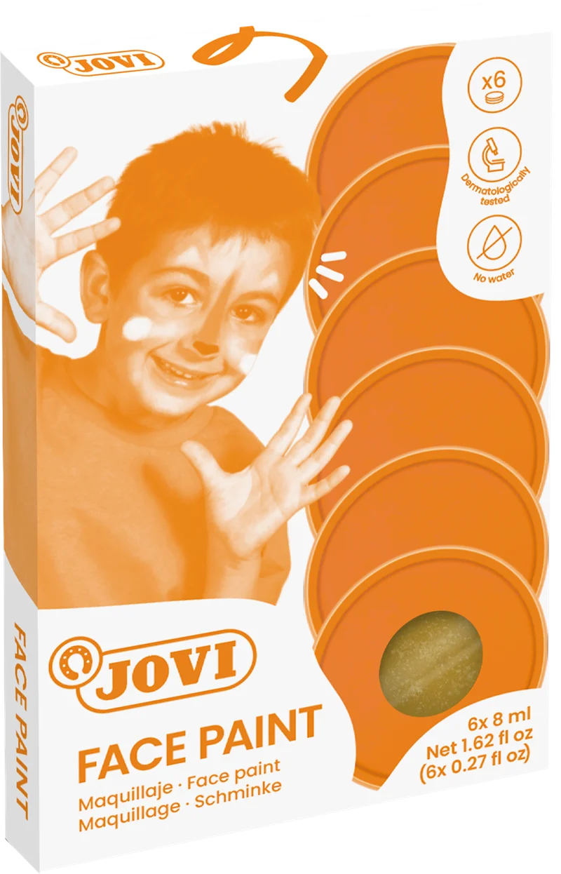 JOVI 171U KREM YÜZ BOYASI 8ML ALTIN - 6'LI KUTU