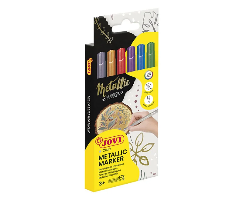 JOVI 1606M DECOR METALİK KALEMİ - 6 RENK