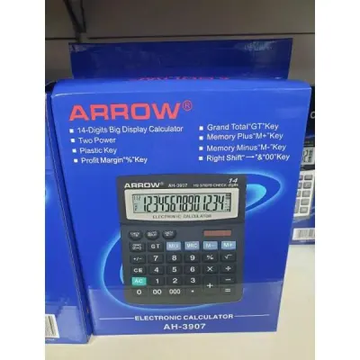 ARROW HESAP MAKİNASI  14 HANE AH-3907 (Best)