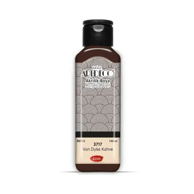 ARTDECO AKRİLİK BOYA 140 ML VAN DYKE KAHVE 070R-3717