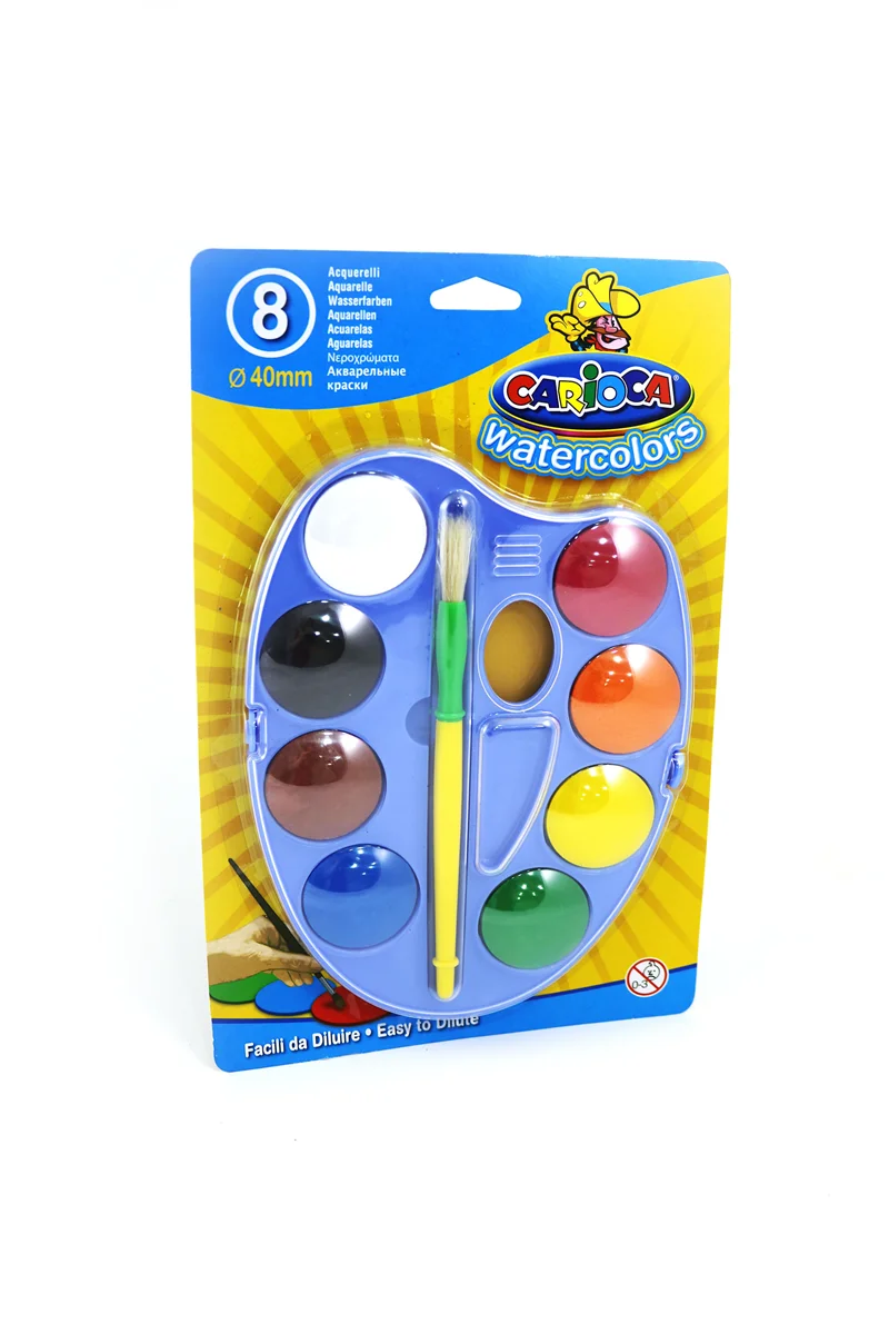 CARIOCA 24 RENK SULU BOYA 30 MM 42405 (Best)