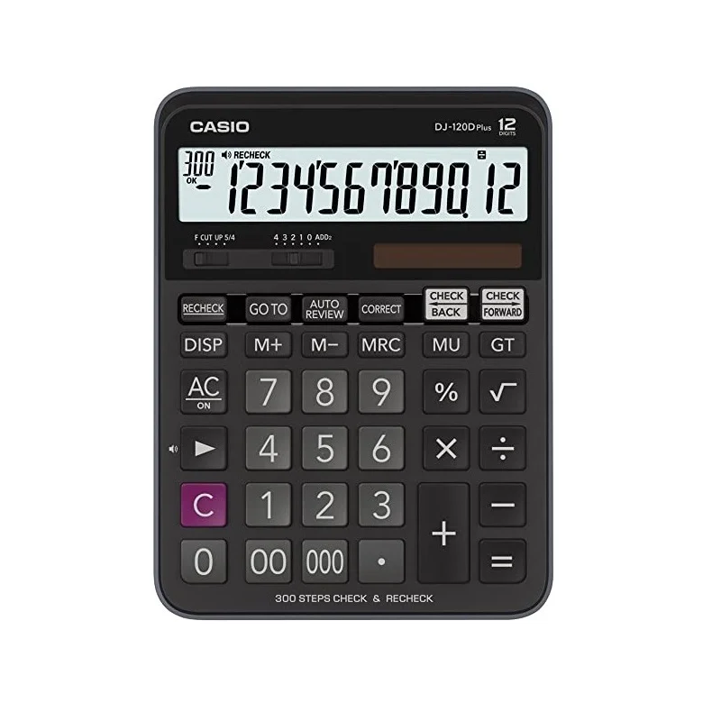 CASIO DJ-120 D PLUS WA MASA ÜSTÜ HESAP MAKİNESİ (Best)